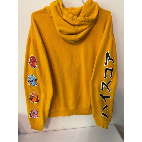 PAC-MAN LOGO GHOST KANJI SLEEVES size large - Picture 2 of 3